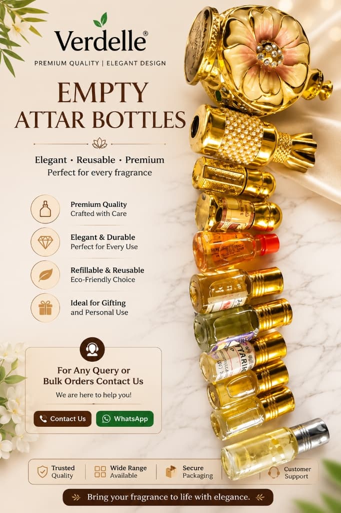 Empty Attar Bottles